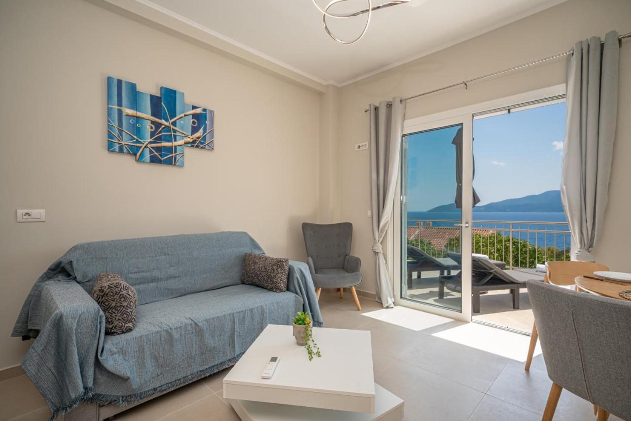 איה אפימיה Maritina'S Apartments Amazing Sea View מראה חיצוני תמונה